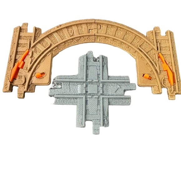 Fisher-Price GeoTrax Train Rail Pack 20 Piece Set - Picture 4 of 4